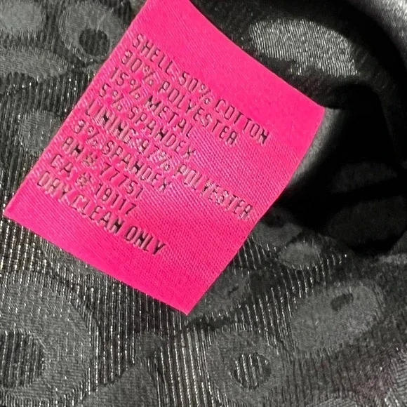 Y2K Betsey Johnson Black Leopard Rockabilly Spaghetti Strap Dress Size 0 - Picture 7 of 15